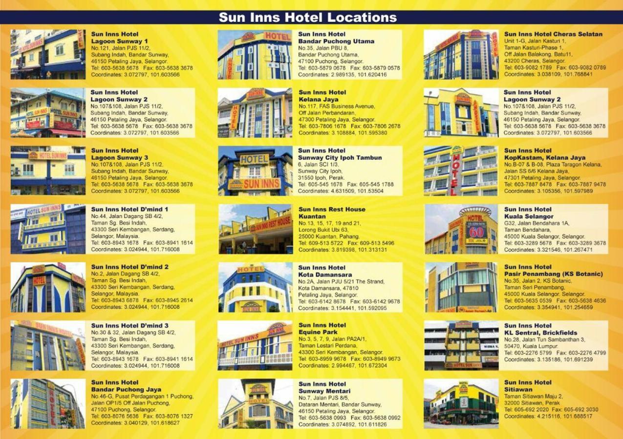 Sun Inns Meru Raya Ипох Экстерьер фото